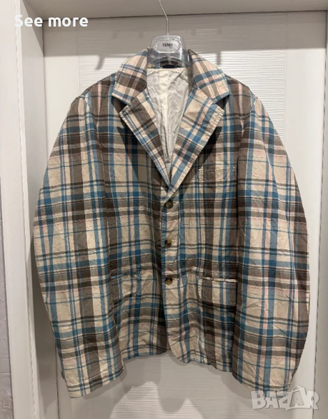 WOOLRICH нестандартно мъжко сако L, снимка 1