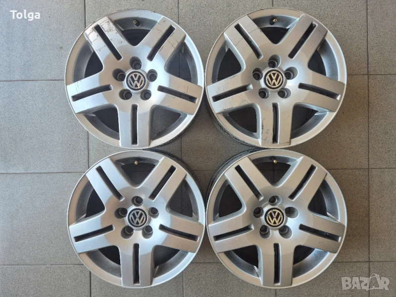 Алуминиеви джанти за VW 15 5x100, снимка 1