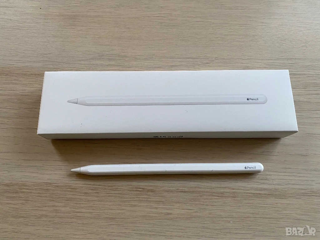 Стилус Apple Pencil 2nd Gen + Гаранция, снимка 1