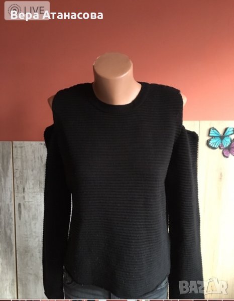 💄🔝Amisu,пуловер с отворено рамо,л размер,12 лв🔝, снимка 1