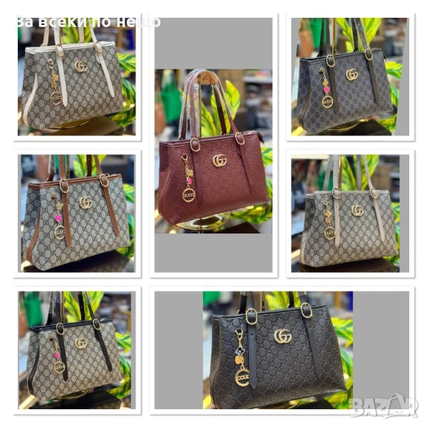Gucci Дамска Чанта Гучи - Налични Различни Цветове Код E587, снимка 1