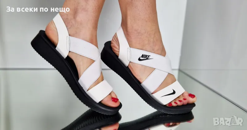 Nike Дамски Бели Сандали Найк Код P613, снимка 1