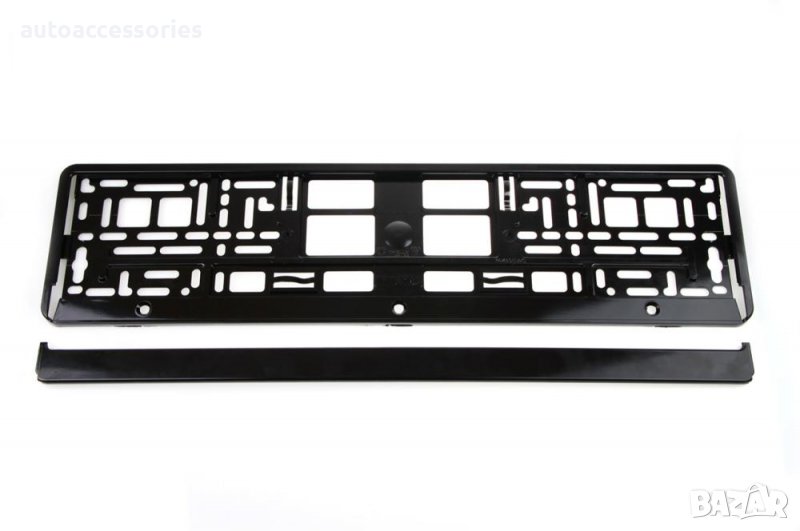 3000053716 Поставка регистрационен номер метализирана черна 01644, снимка 1