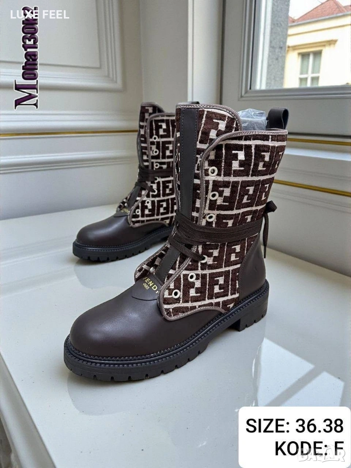 FENDI ⚜️Дамски Боти , снимка 1