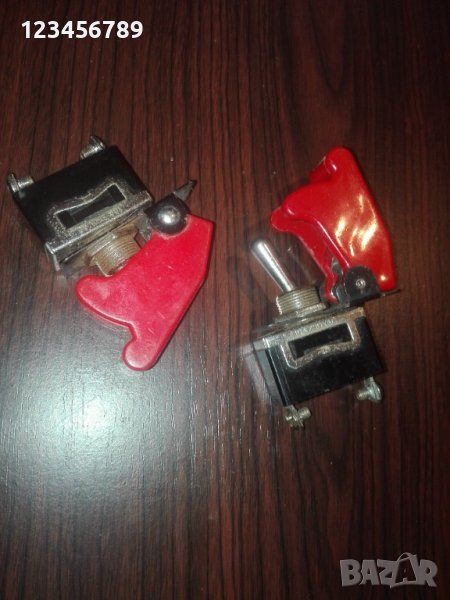 ЦК ключ с предпазител  10A червен, снимка 1