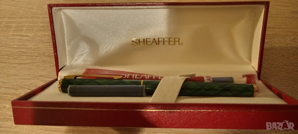 Луксозни химикалки, Sheaffer, позлатена , снимка 1