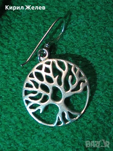 ПРЕКРАСНА АЖУРНА СРЕБЪРНА ОБЕЦА ДЪРВОТО на ЖИВОТА СРЕБРО 925 ПРОБА на ПАНДОРА 40152, снимка 1