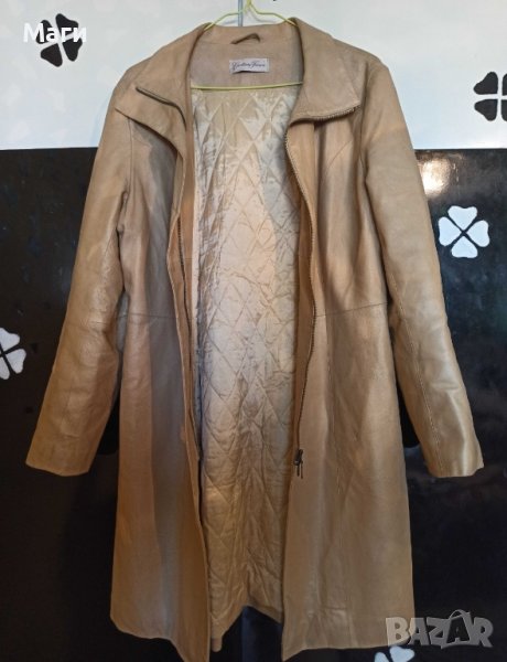 Кожено дамско дълго яке и мъжки кожени якета, дамски елек и др., снимка 1