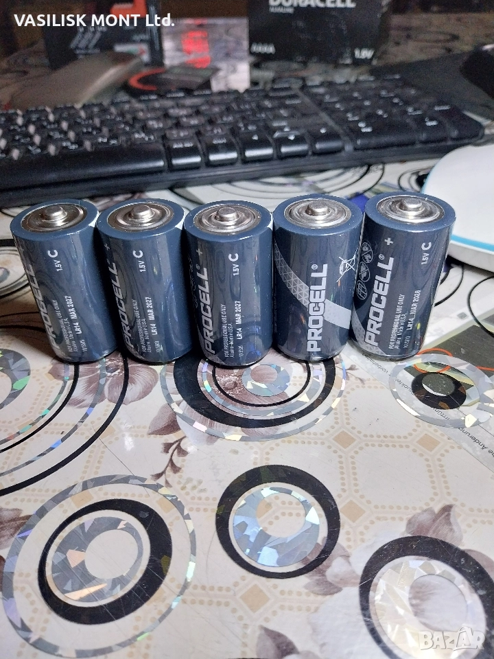 Батерии PROCELL LR14 , снимка 1