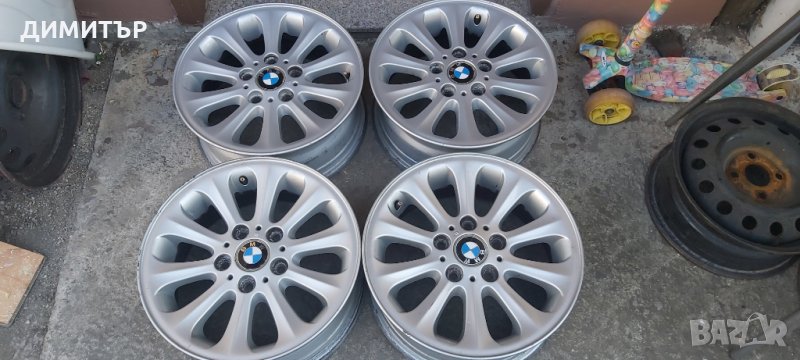 4бр. АЛУМИНИЕВИ джанти 16ки за BMW 16ки 5x120 6.5J ET42, снимка 1