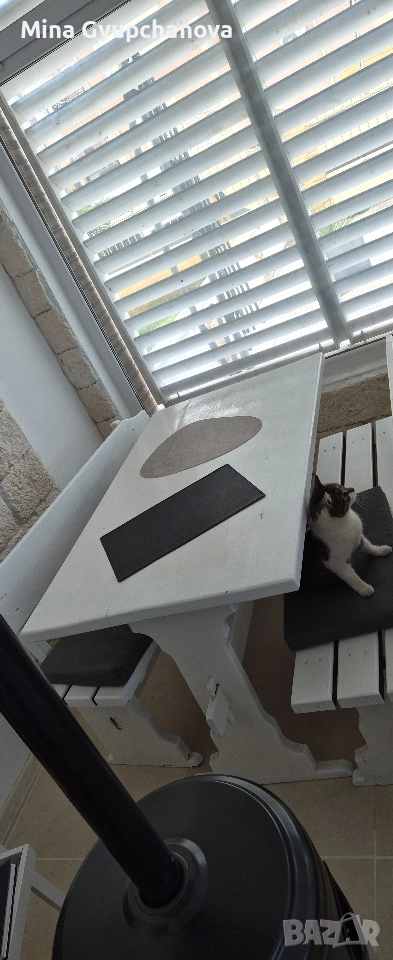 баварска маса с пейки , снимка 1