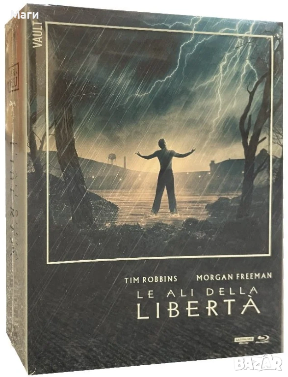 The Shawshank Redemption (4K + Blu-ray Collector's Edition The Film Vault / без Бг субтитри , снимка 1