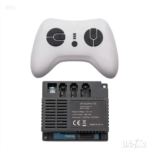 Електрически контролер за детски коли комплект с приемник, снимка 1