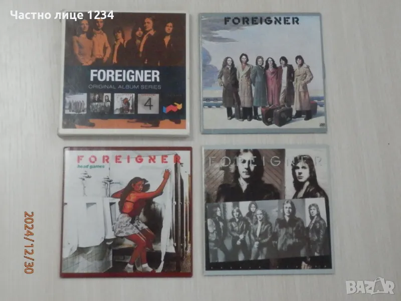 Foreigner - Foreigner - 1977, Double Vision - 1978 & Head Games - 1979, снимка 1
