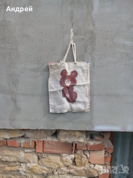 Стара чанта,торба Миша, снимка 1
