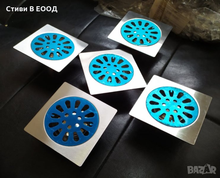 Сифон за баня стомана 100 мм./100 мм. Ново., снимка 1