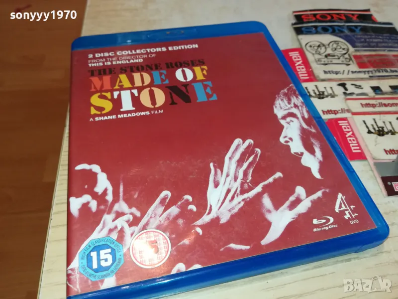 THE STONE ROSES-MADE OF STONE X2 BLU-RAY DISC 1803251130, снимка 1