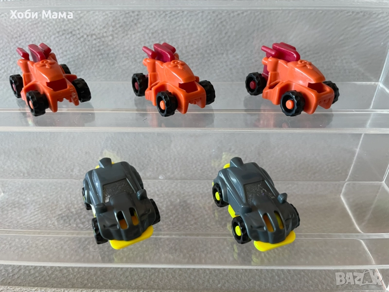 Kinder Surprise Колички от шоколадови яйца, снимка 1