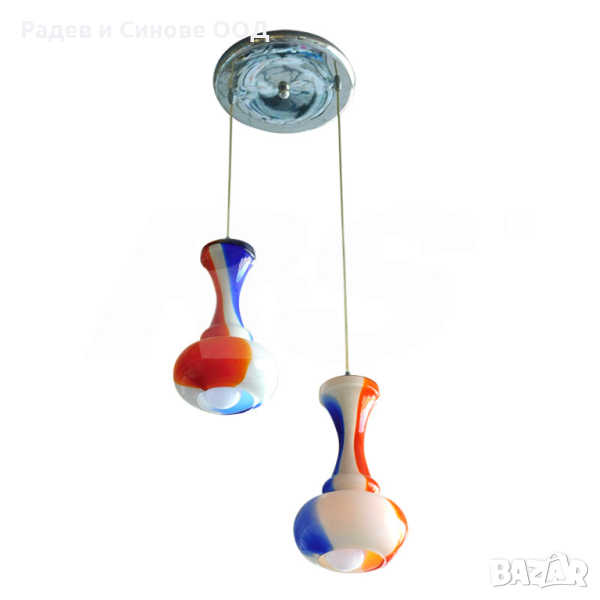 Полилей RS 91581 CR-2H  2XE27 (313095), снимка 1