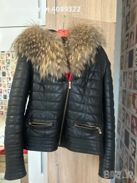 Яке от естествена кожа, снимка 1