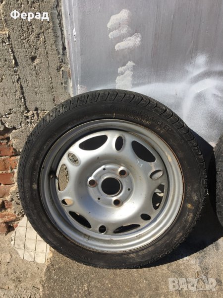 Гуми с джанти 15 3x112.5 за смарт smart, снимка 1