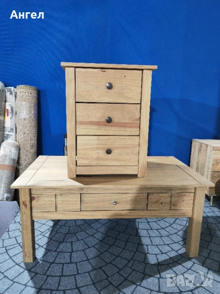 Холна маса за кафе с две шкафчета внос от Англия , снимка 1