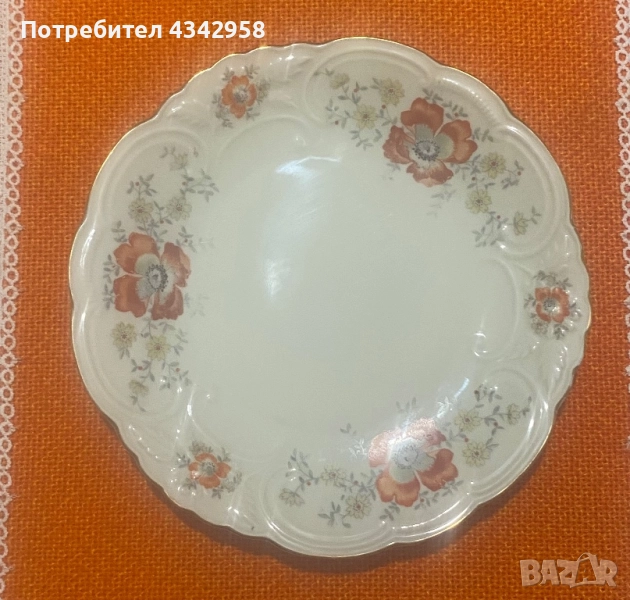 Bareuther.1937-1945г. Порцеланова чиния., снимка 1
