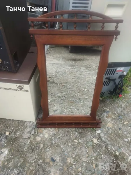 Огледало с дървена рамка , снимка 1