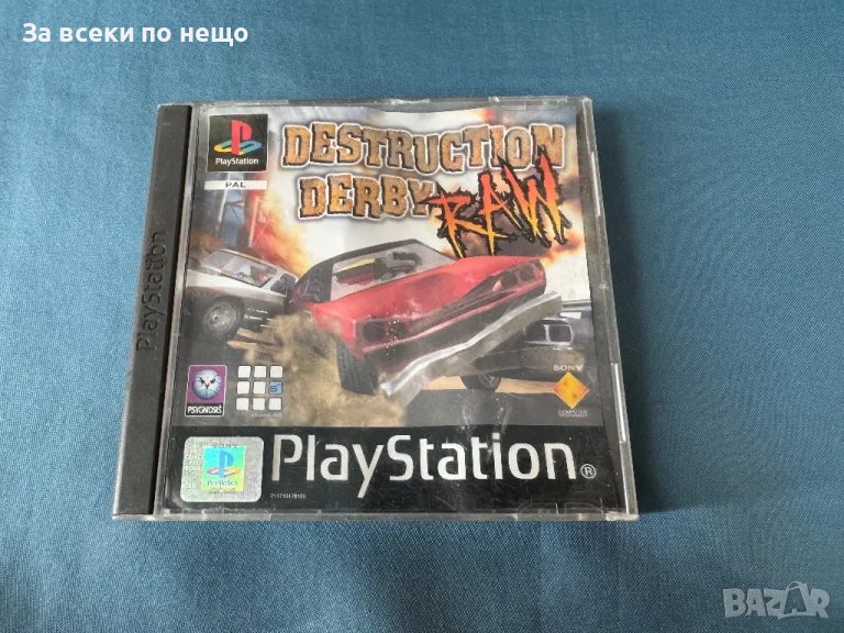 Destruction Derby Raw , игра за playstation 1 ps1 плейстейшън 1, снимка 1