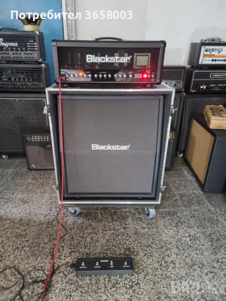 Blackstar Series One 100w китарен халф стак (4х12 Vintage 30 & кейс), снимка 1