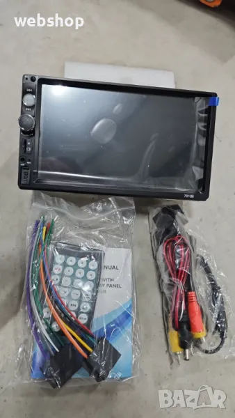 Мобилен стерео MP5 Player , 7 инча touchscreen и мултимедия за кола OEM с камера за задно виждане, снимка 1