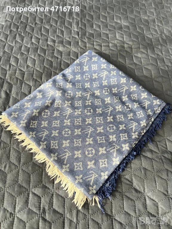 Топъл шал Louis Vuitton. Воал, снимка 1