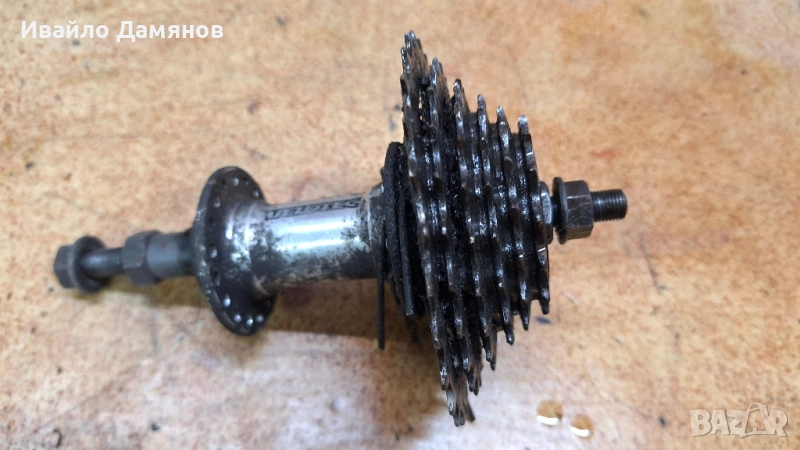 Задно движение + касета 6 скорости Velotec, снимка 1