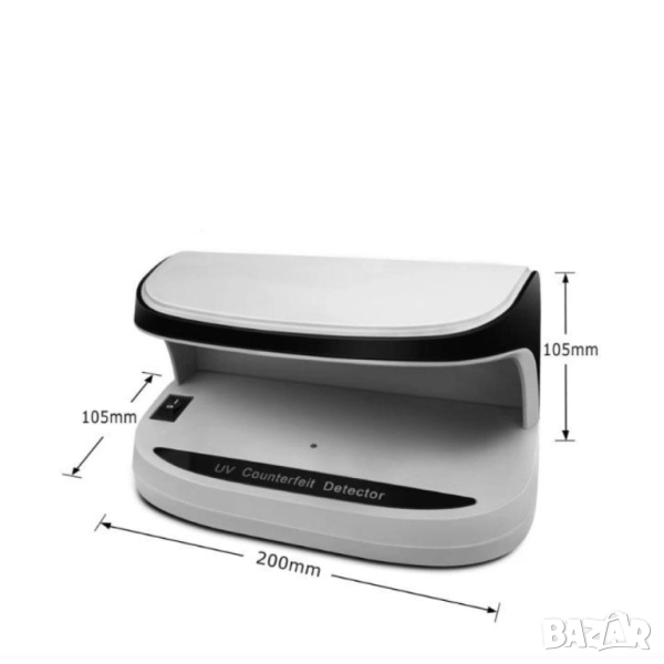 Детектор за фалшиви банкноти с UV LED светлина и акумулаторна батерия, снимка 1