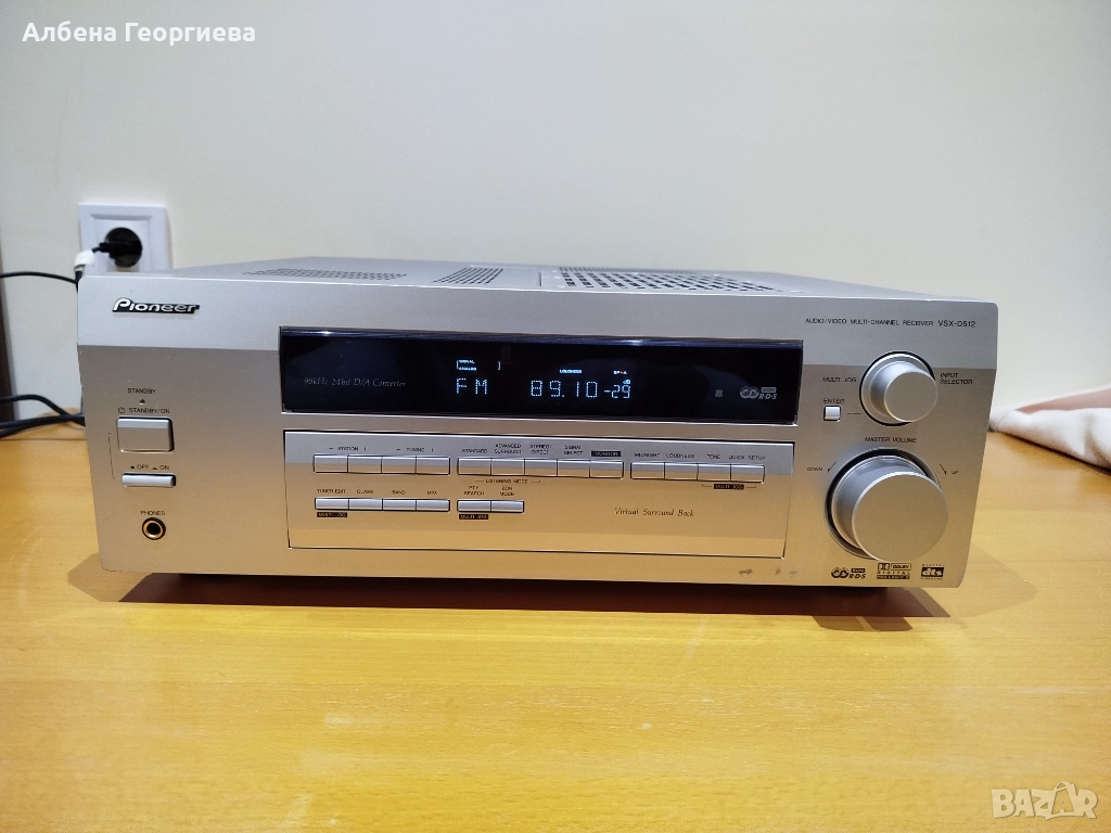 Ресийвър PIONEER VSX - D512🎵🎶, снимка 1