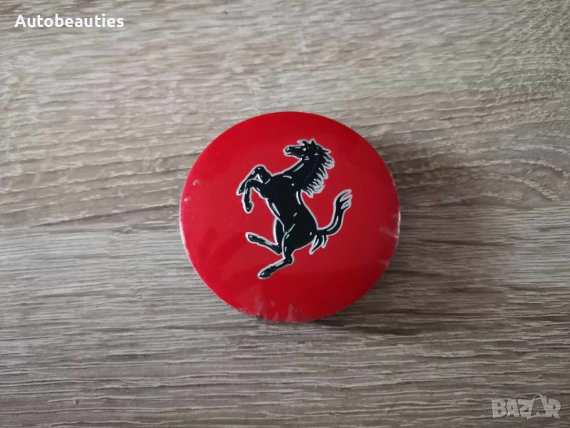 червени капачки за джанти за Ферари Ferrari, снимка 1