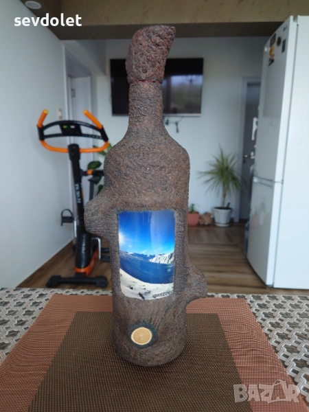 Красиво произведение-Колекционерска бутилка., снимка 1