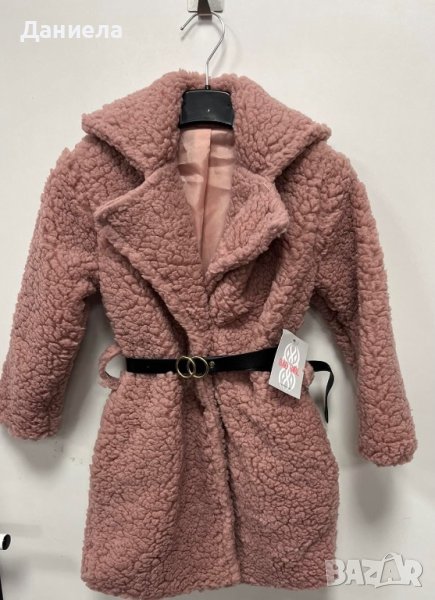 Меко палтенце с колан, снимка 1