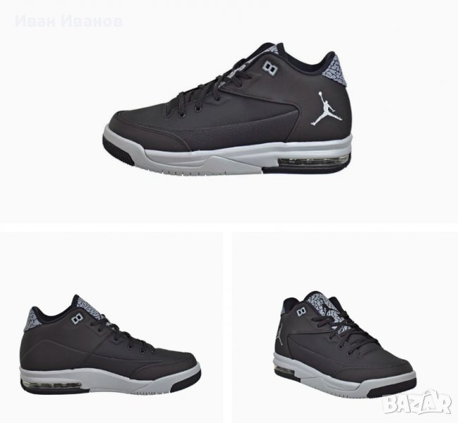 оригинални маратонки  Nike Jordan Flight Origin 3 BG 'Black Silver' номер 38,5-39, снимка 1