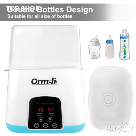 Нагревател за бебешки бутилки  6-в-1 бърз нагревател за бебешка храна стерилизатор, снимка 2 - Стерилизатори - 48831580