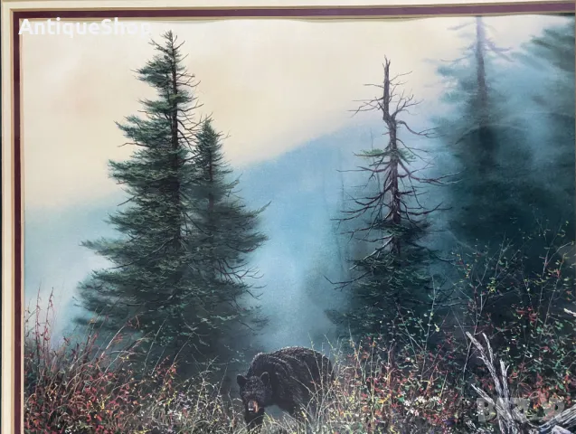 Репродукция, картина, Robert, Tino, Робърт, Тино, пейзаж, планина , снимка 3 - Картини - 50419084