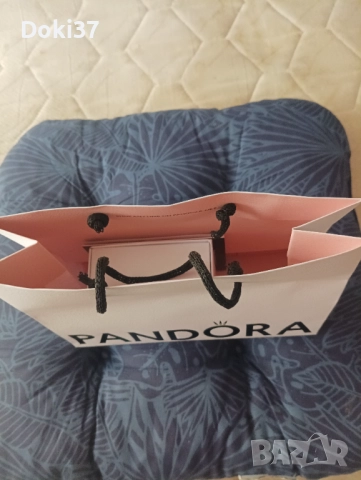 Сребърна нова гривна на Pandora , снимка 7 - Гривни - 51625559