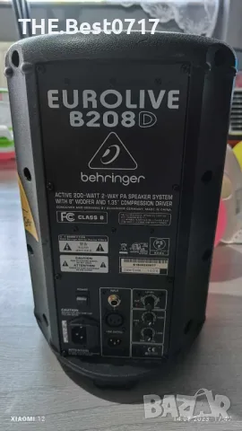 Колона behringer Бартер , снимка 2 - Аудиосистеми - 49485799