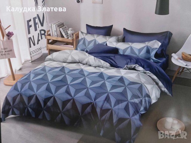 Луксозни спални комплекти от сатениран памук , снимка 8 - Спално бельо - 43094524