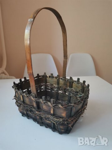 Декоративна кошница, снимка 3 - Декорация за дома - 32963229