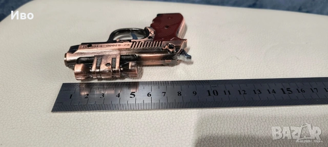 Метален пистолет запалка Bereta 92, снимка 6 - Запалки - 53507294