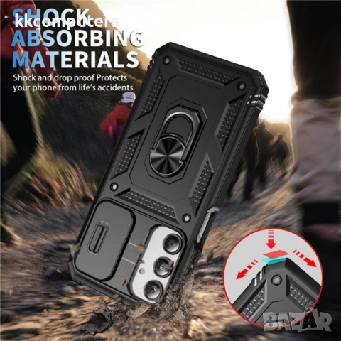 Samsung Galaxy A26 5G Удароустойчив Ring Holder Калъф и Протектор, снимка 7 - Калъфи, кейсове - 51450844