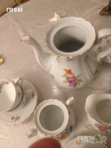 Vintage 1909-1925. Нов. Немски сервиз за кафе/чай и десерт 21 ел., снимка 15 - Антикварни и старинни предмети - 39964330