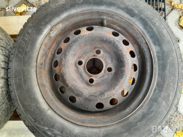 Ретро джанти с гуми лада опел, снимка 8 - Гуми и джанти - 47786524