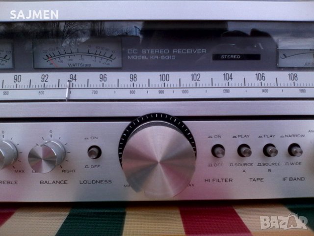  "Kenwood KR-5010" , снимка 5 - Ресийвъри, усилватели, смесителни пултове - 27618345